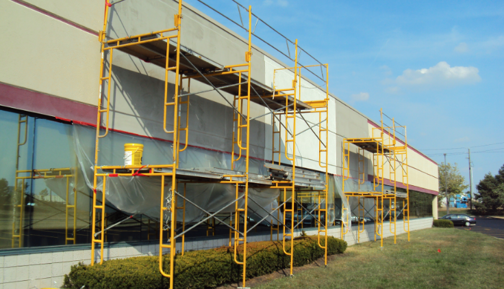 commercial building EIFS contruction