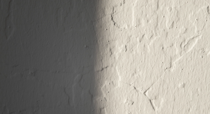 closeup of stucco wall